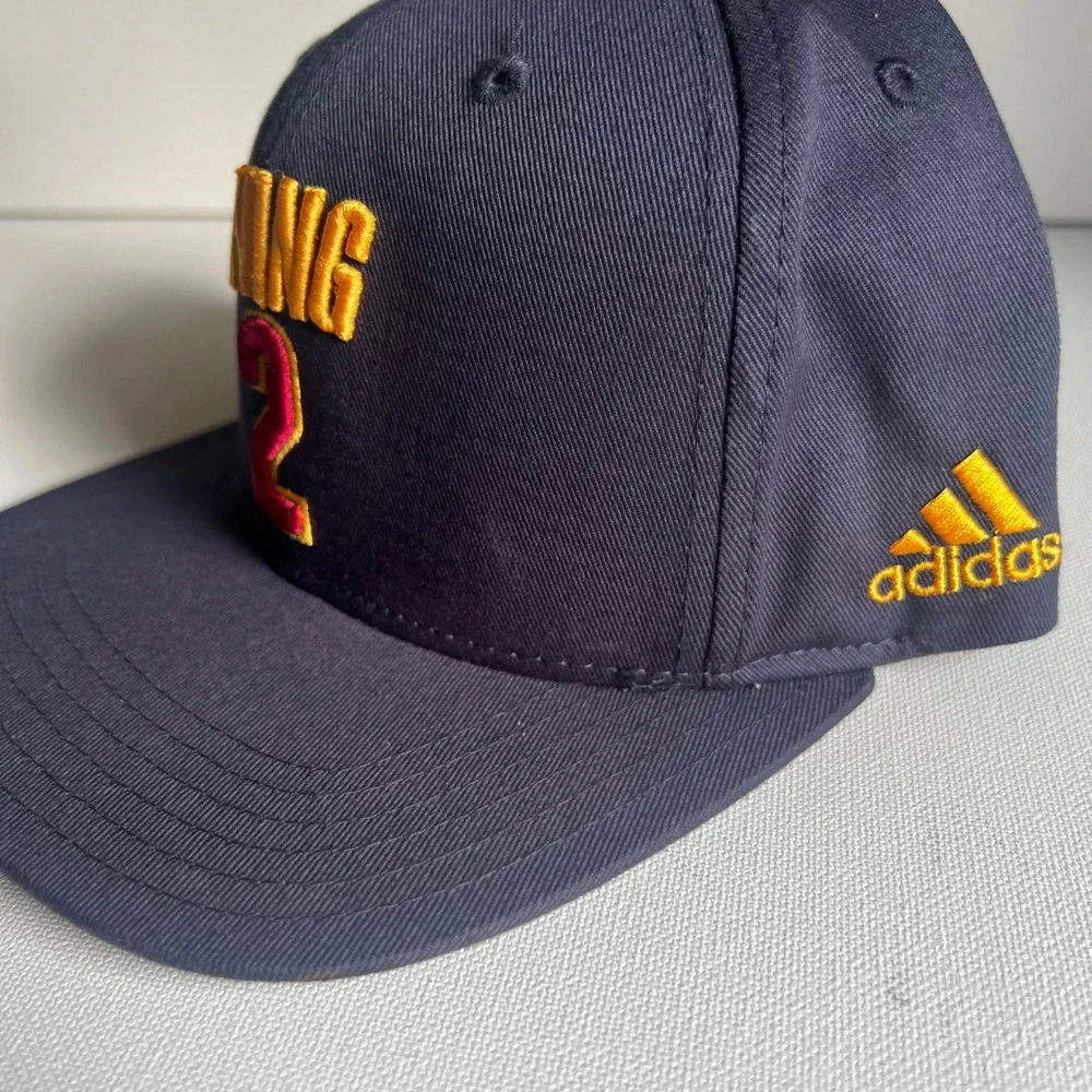 Adidas Cleveland Cavaliers Kyrie Irving 2 Snapback Hat Navy Blue Mens Cap 580